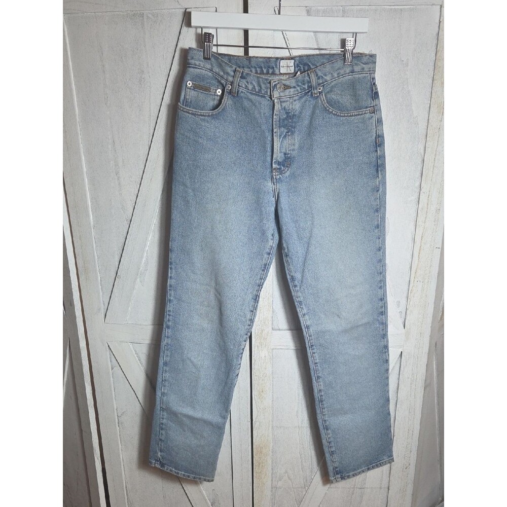 Calvin Klein Jeans 100% Cotton Straight Leg Jeans Size 11